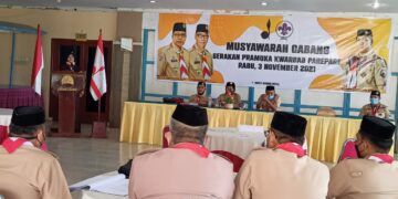 Erna Rasyid Taufan Jadi Ketua Kwarcab Pramuka Parepare