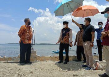 Progres Pembangunan Anjungan Cempa’e Sudah 50 Persen