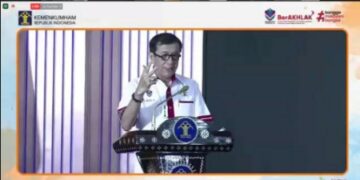 Dibuka Menteri, Kakanwil Kemenkumham Sulsel Ikuti Rakorwas