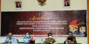 Kanwil Kemenkumham Sulsel Sosialisasikan Kebijakan Aktual Keimigrasian di Toraja Utara