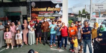 Gelar Jelajah Negeri, Komunitas Tosca Dijamu Kalla Toyota Sidrap