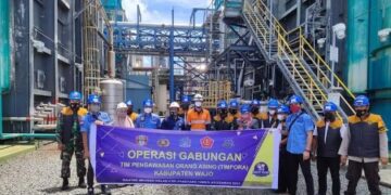 Bersama Timpora, Kanim Parepare Gelar Operasi di PT. Cepa Wajo