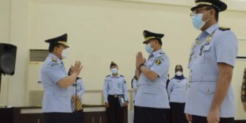 Lantik 4 Pejabat, Kakanwil Kemenkumham Sulsel Sampaikan Ini