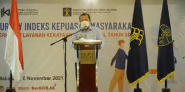 PNBP Kekayaan Intelektual Kemenkumham Sulsel Naik, Ini Besarannya