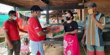 Peduli, Rutan Sidrap Ringankan Beban Korban Kebakaran di Aka Akae