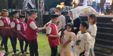 Rayakan Ulang Tahun ke 41, Syaharuddin Alrief Santuni Anak Yatim