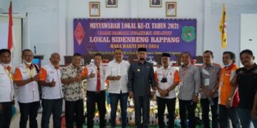 Muslok ORARI Sidrap Berlangaung Sukses, Nahkoda Baru Terpilih Aklamasi