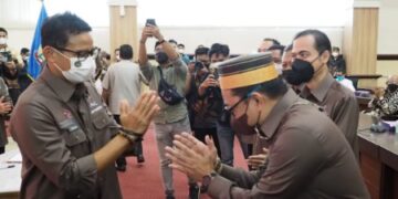 Sandiaga Uno Hadiri Pelantikan Pengurus Badan Promosi Pariwisata Daerah Sulsel