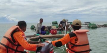 Hanyut di Sungai Saddang, Empat Warga Pinrang Ditemukan di Laut