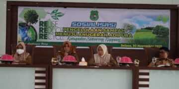 Bidik Kembali Adipura, Dinas Lingkungan Hidup Sidrap Sosialisasi Pengelolaan Sampah