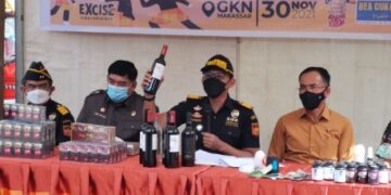 Bea Cukai dan Forkopimda Tindak Jutaan Batang Rokok Ilegal, Sekprov Sulsel Sampaikan Ini