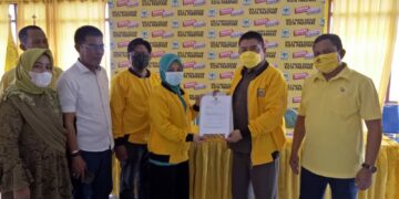 Erna Rasyid Taufan jadi Pendaftar Pertama Musda Golkar Parepare