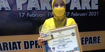 Toreh Prestasi Tingkat Dunia, Dinas PKP Parepare Dianugerahi Penghargaan SKPD Award