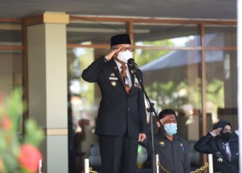 Jadi Irup HPN 2021, Wali Kota Parepare Bacakan Amanat Menteri Sosial RI