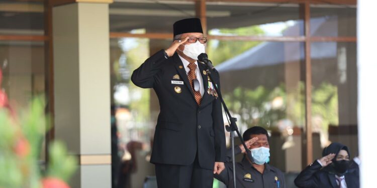 Jadi Irup HPN 2021, Wali Kota Parepare Bacakan Amanat Menteri Sosial RI