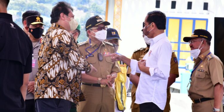 Dampingi Jokowi, Taufan Pawe Apresiasi Hadirnya Bendungan Karalloe Gowa