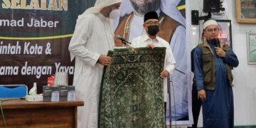 Hadiri Safari Dakwah Syekh Muhammad Jaber, Wawali Pareparea : Identitas Kota Santri dan Ulama Makin Kuat