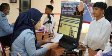 Pantau Tes SKB CPNS Non-SLTA, Kakanwil Kemenkumham Sulsel Juga Temui Kepala Kanreg BKN IV
