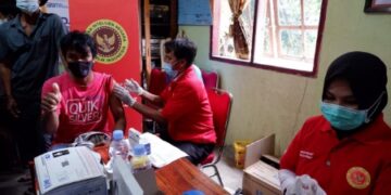 BIN Daerah Sulsel dan Pemkab Sidrap Gelar Vaksinasi Covid-19 Serentak di 5 Kecamatan