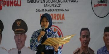 Lomba Ikrar Antikorupsi Warnai Peringatan Hakordia di Sidrap