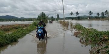 Genangan Air Hiasi Lima Kelurahan di Kecamatan Tiroang