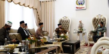 Plt Gubernur Terima Kunjungan Dewan Pertimbangan MUI Sulsel, Ini yang Dibahas