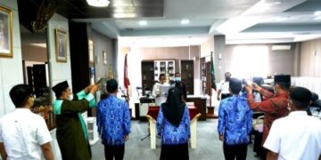 Diberi SK dan Disumpah, 116 CPNS Pemkab Sidrap Resmi Jadi PNS
