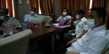 Pemkab Sidrap Ikuti Rapat Virtual yang Digelar BPK