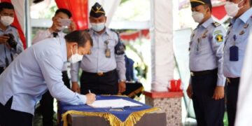 Kalapas Narkotika Sungguminasa Resmi Berganti, Sertijab Dipimpin Kakanwil Kemenkumham Sulsel
