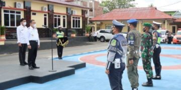 Apel Operasi Lilin 2021, Wabup Sidrap Bacakan Amanat Kapolri