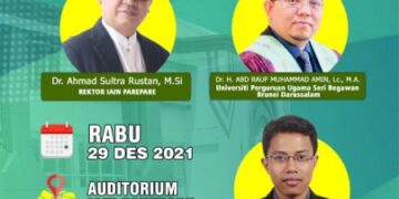 Kuliah Umum, Fakshi IAIN Parepare Bakal Hadirkan Pembicara dari Brunei Darussalam