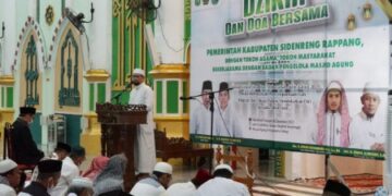 Penghujung 2021, Pemkab Sidrap Muhasabah dengan Zikir dan Doa Bersama