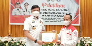 Ajak Anggota BPD Perkuat Kekompakan Tekan Penyebaran Covid