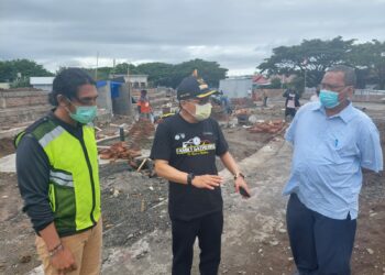 Wali Kota Parepare Tinjau Progres Pembangunan Anjungan Cempae