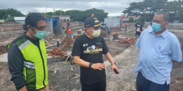 Wali Kota Parepare Tinjau Progres Pembangunan Anjungan Cempae