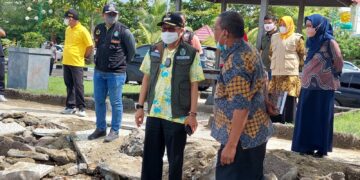 Wali Kota Parepare Pantau Sejumlah Lokasi Pasca Hujan dan Angin Kencang