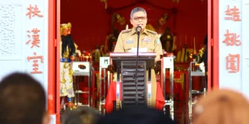 Taufan Pawe Sebut Parepare Miniatur Indonesia Saat Resmikan Klenteng Kwan Kong