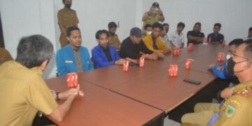 Temui Sekda, Pengurus KNPI Pinrang Sampaikan Rencana Pelantikan