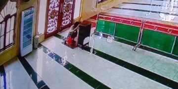 Puluhan Kali Isi Kotak Amal Masjid Babul Jamaah Ulu Ale Raib, Aksi Pelaku Terekam CCTV
