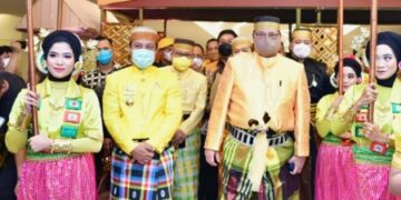 Plt Gubernur Sulsel Hadiri 62 Tahun MKGR, Laporkan Kondisi Covid-19
