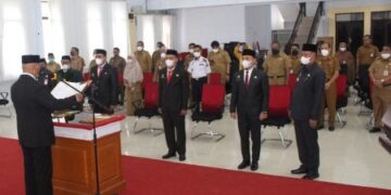 Lantik 3 Kadis, Bupati Enrekang Minta Percepat Capaian Visi Misi EMAS
