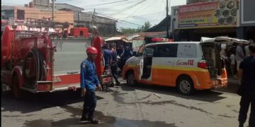 Tabung Gas Bocor, Dapur Warung Bakso di Parepare Kebakaran