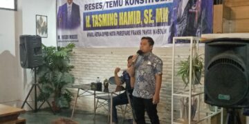 Wakil Ketua DPRD Parepare Tasming Hamid Jaring Aspirasi Warga Sembari Paparkan Capaian Realisasi
