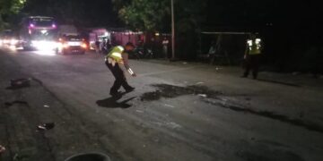 Hindari Jalan Berlubang, Warga Parepare Tewas Terlindas Truk