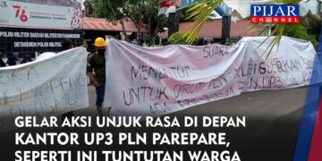 Video Unjuk Rasa di Kantor UP3 PLN Parepare