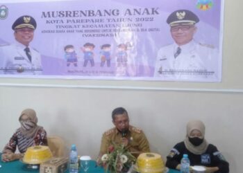 Musrenbang Anak, Wujud Komitmen Pemkot Parepare Beri Ruang Anak Berpartisipasi dalam Perencanaan Pembangunan