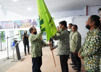 PPBI Sidrap dan Pinrang Dilantik, Mahmud Yusuf: Jangan Sekadar Mengoleksi Bonsai