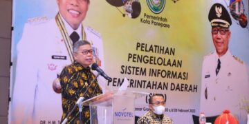 Wali Kota Parepare Dukung Pemanfaatan SIPD