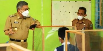 Pantau PTM di SMPN 1, Wali Kota Parepare Berbagi Tips Hidup Sehat