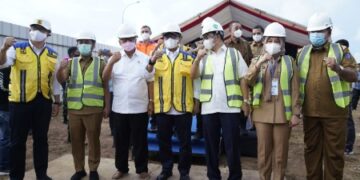 PLT Gubernur Sulsel Groundbreaking Tol MNP